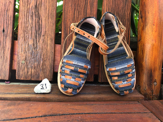 Size 31 Kid's Huarache Sandals - Blue
