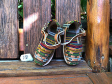 Load image into Gallery viewer, Size 19 Kid&#39;s Huarache Sandals - Rainbow
