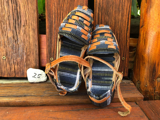 Size 25 Kid's Huarache Sandals - Blue
