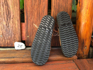 Size 25 Kid's Huarache Sandals - Brown