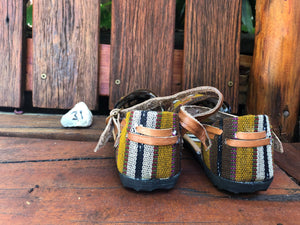 Size 31 Kid's Huarache Sandals - Mustard