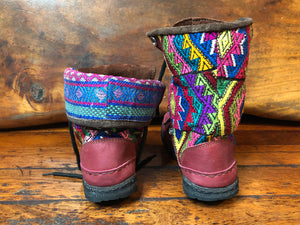 Size 38 Deluxe Desert Boots - Rainbow Aztec
