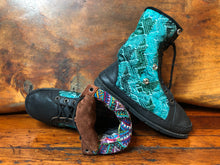 Load image into Gallery viewer, Size 39 Deluxe Desert Boots - Turquoise