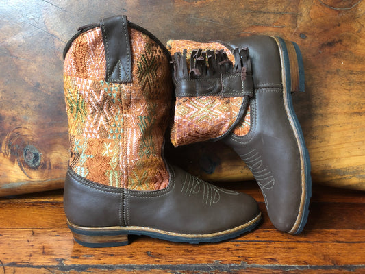 Size 43 - Convertible Cowgirl Boots - Natural Hues