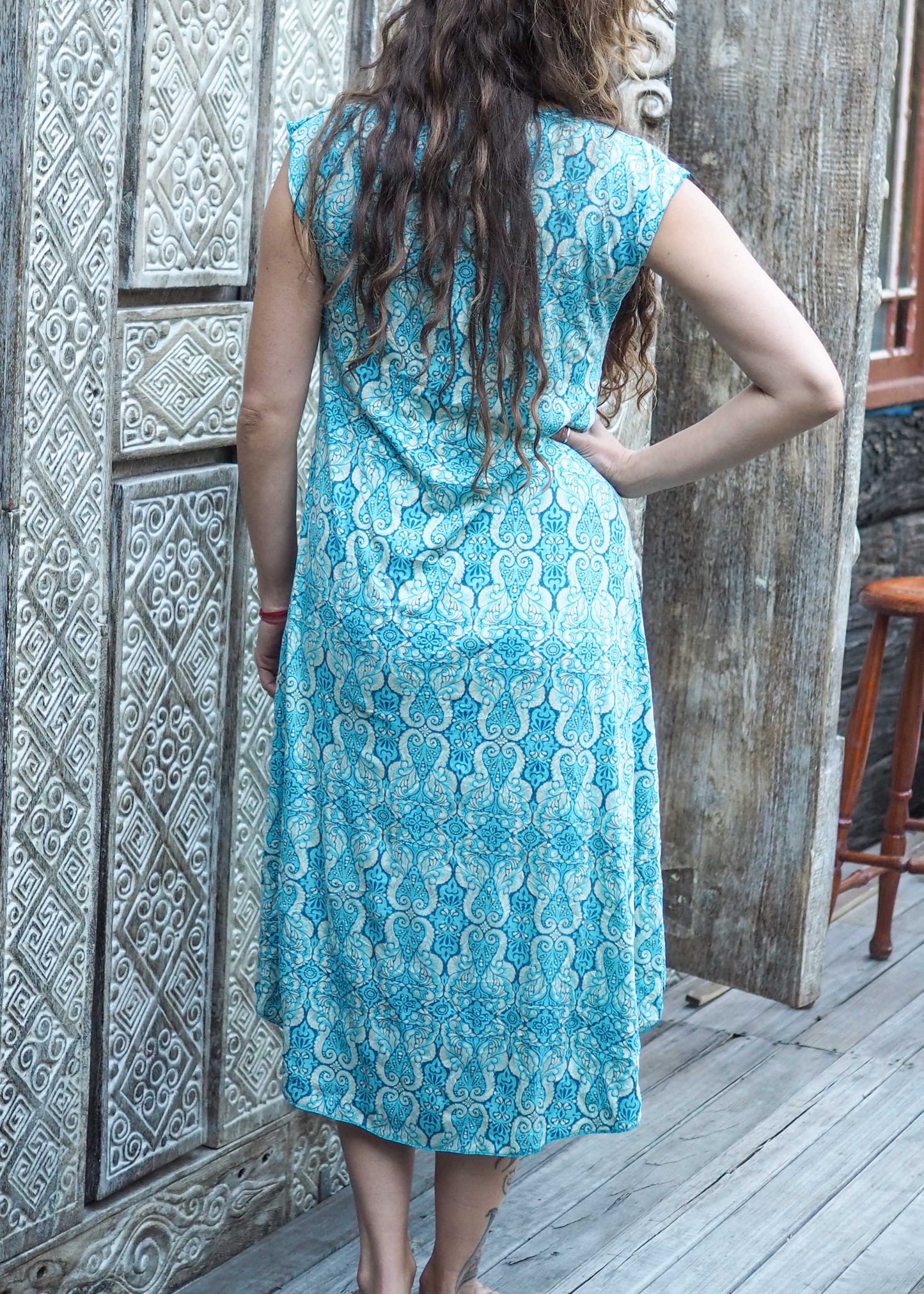 Turkish Tile Stretch Dress