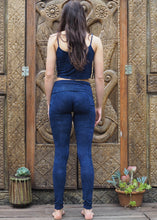 Load image into Gallery viewer, High Waist Pocket Yoga Tights and Crop - Midnight Blue