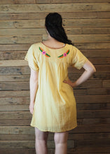 Load image into Gallery viewer, Little Frida shift Dress - Lemon Brights