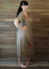 Load image into Gallery viewer, Long Frida Dress Taupe and Brights