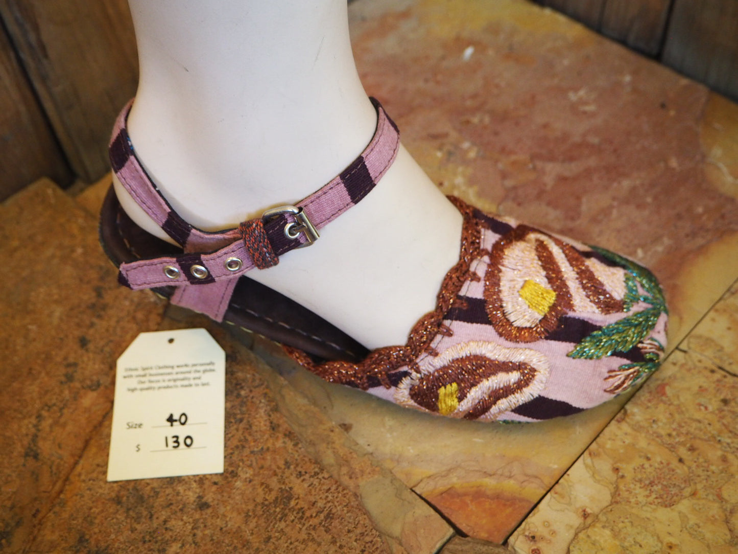 Size 40 Ballerina Sandals - Naturals