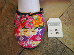Size 40 Ballerina Sandals - Pastel Flowers