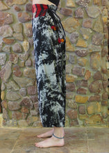 Load image into Gallery viewer, Tribal Pants with Pom Poms - Stonewash