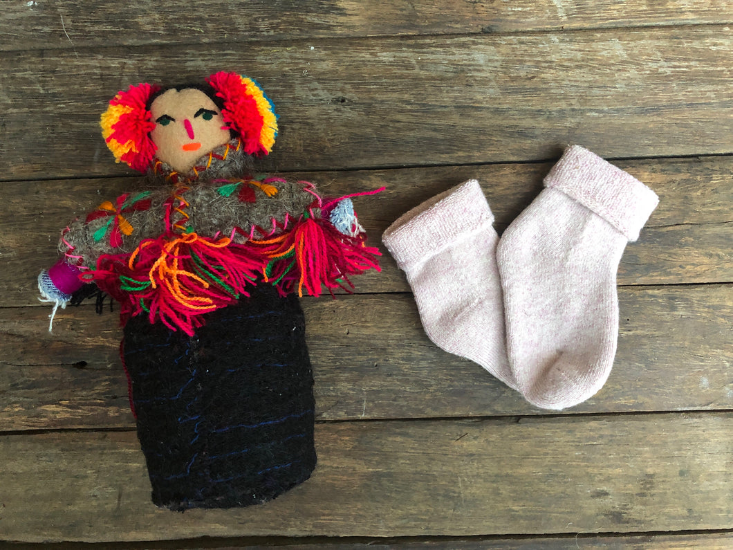 Dusty rose (Small) Children’s Merino socks