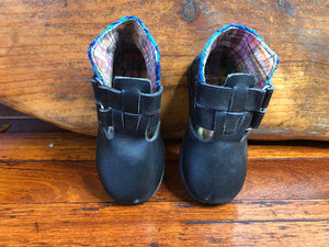 Size 25 Kids Adventure Boots - Blue on Black