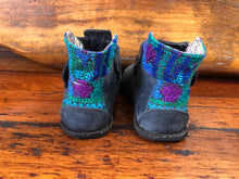 Load image into Gallery viewer, Size 25 Kids Adventure Boots - Ocean colours on Black