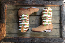 Load image into Gallery viewer, Size 38 Traditional Cowgirl Boot Natural Tones
