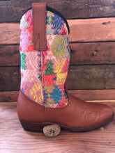 Load image into Gallery viewer, Size 39 - Convertible Cowgirl Boots - Pastel Deers