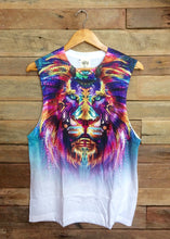 Load image into Gallery viewer, Large Arty Singlet - Wild Lion